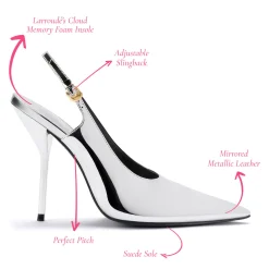 Larroudé X Pump In Specchio-Altuzarra Best