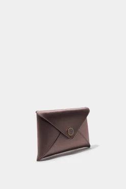 'Medallion' Envelope Clutch Satin-Altuzarra Clearance
