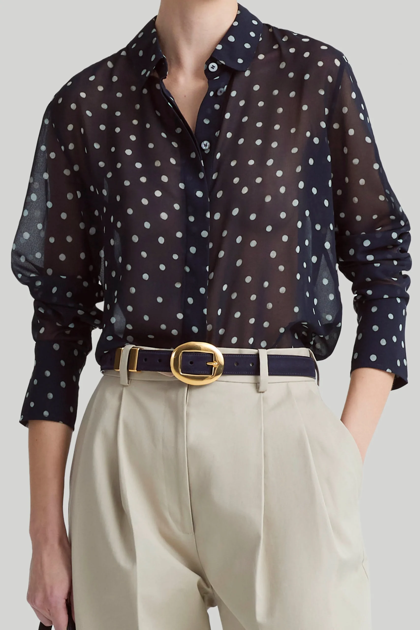 'Vintage' Brass Buckle Belt-Altuzarra Discount